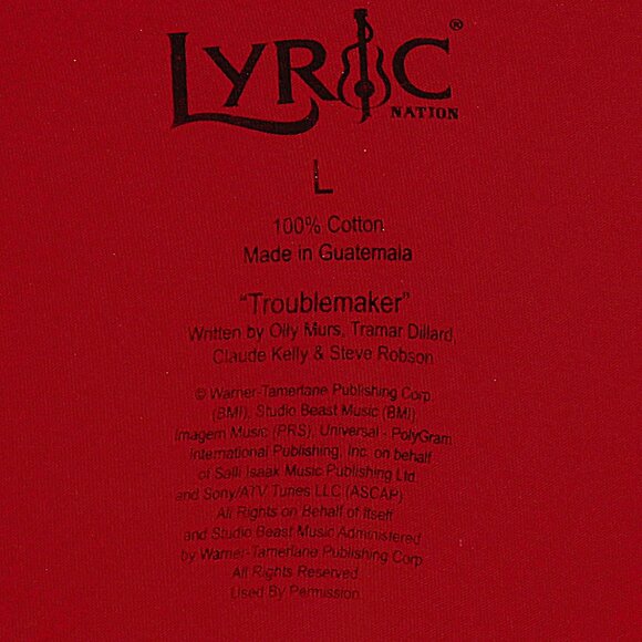 Lyric Nation Unisex K-Pop Troublemaker Skull Short-Sleeve T-Shirt Size L (C205) - Picture 6 of 6